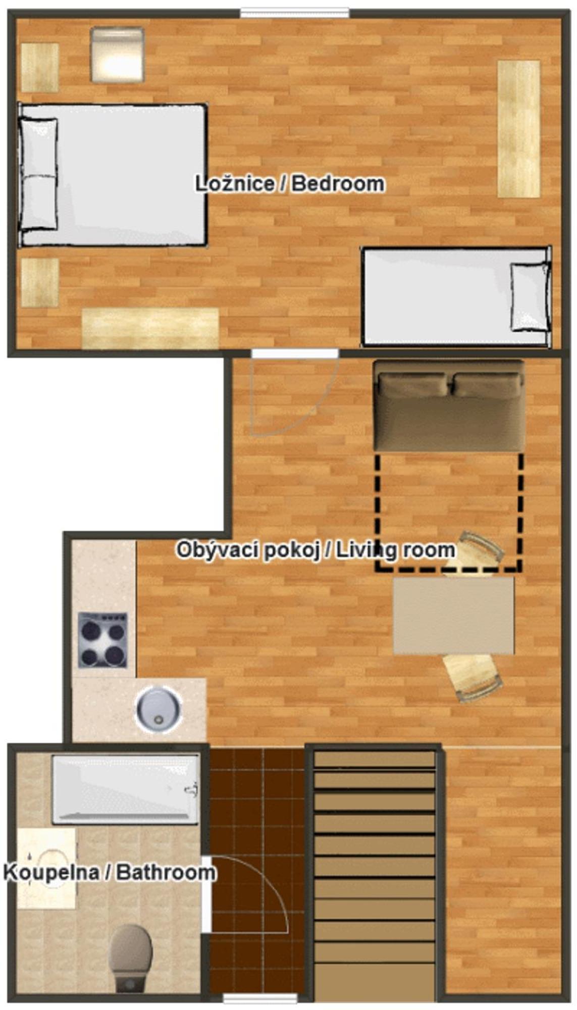 Apartmany Cesky Raj Turnov Kamer foto
