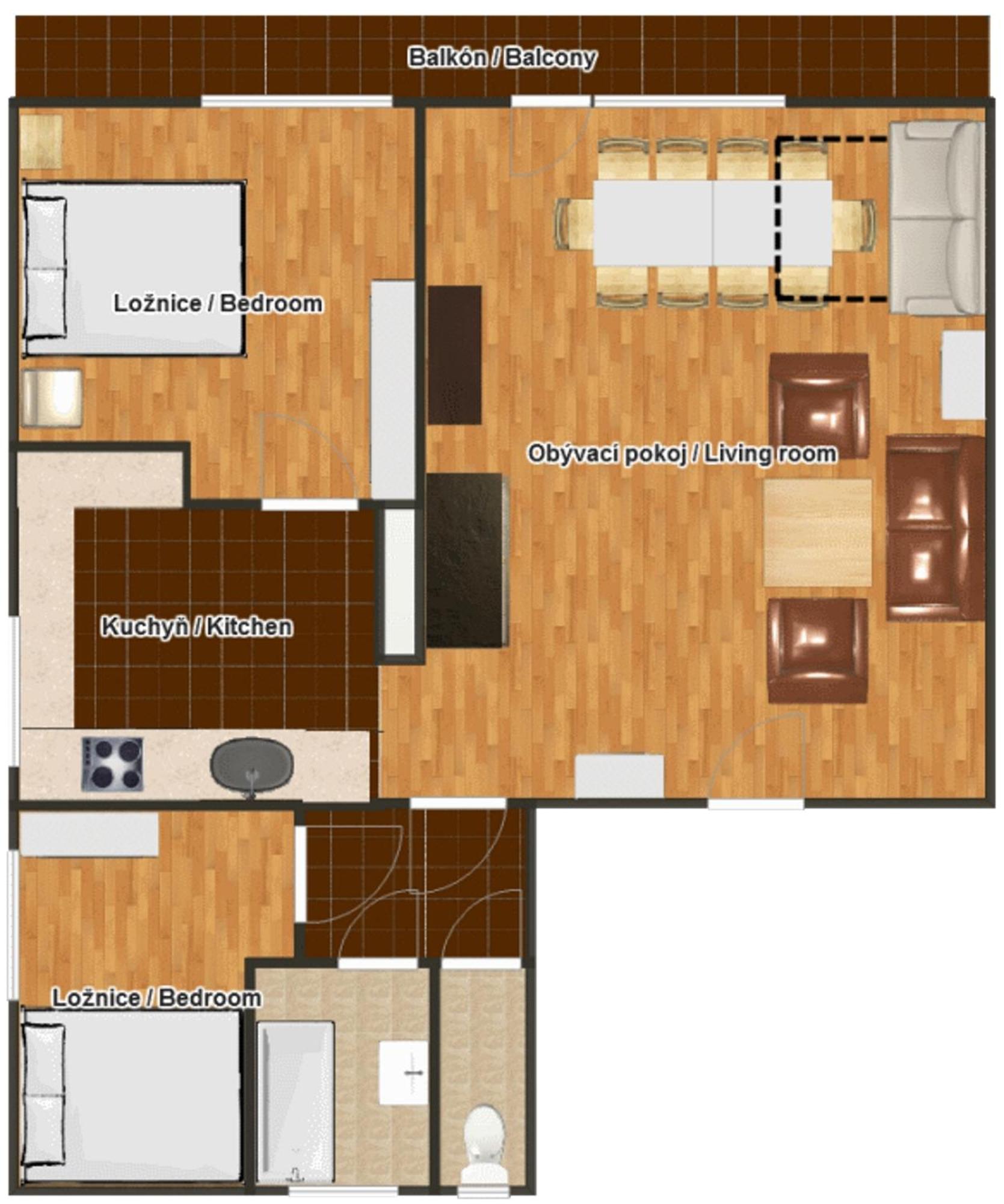 Apartmany Cesky Raj Turnov Kamer foto